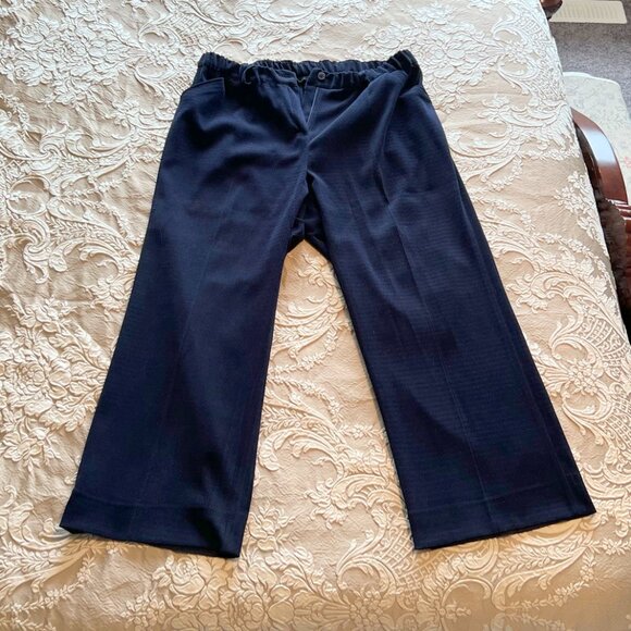 Navy Blue Designer Tailor-Made One-Of-A-Kind Women's Pant Suit! - Picture 13 of 14